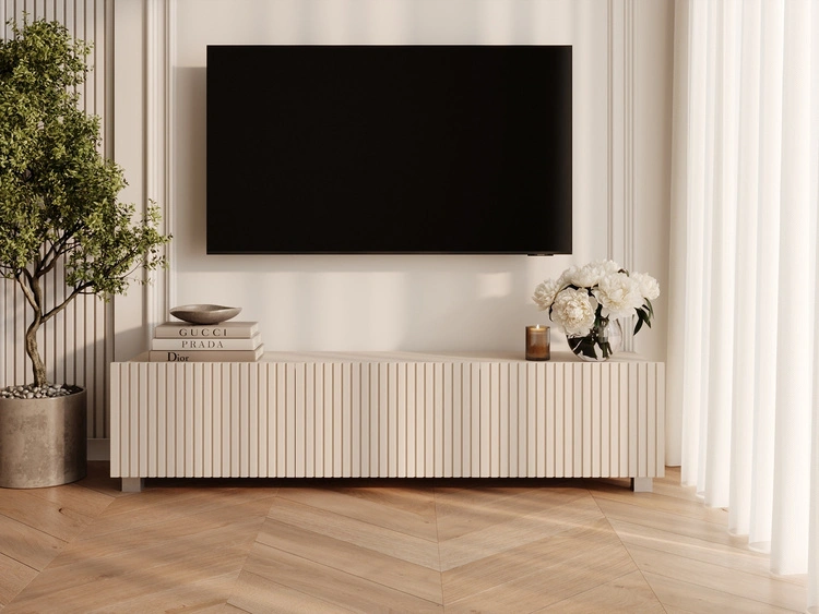 Szafka pod telewizor z drzwiczkami 150 cm Kioto Kaszmir